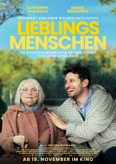 Filmplakat: Lieblingsmenschen - Die außergewöhnliche Freundschaft von Agnes und Amir